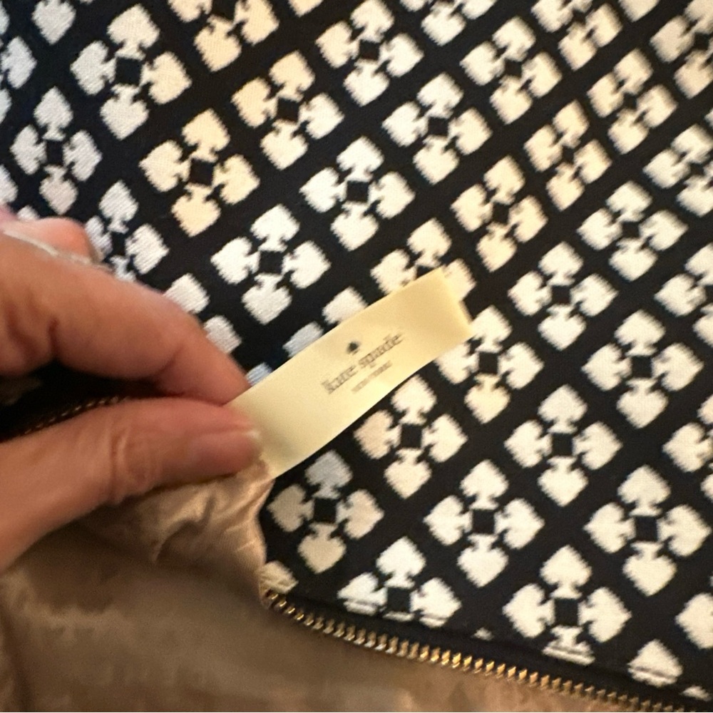 Kate Spade Black and Pink Patterned HOBO Bag - Picture 9 of 10